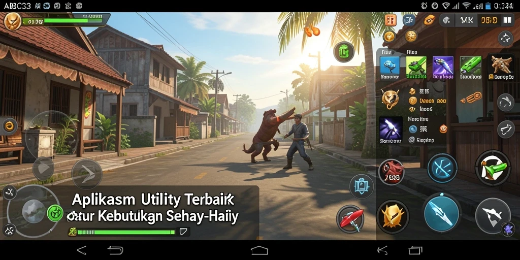 Tampilan antarmuka aplikasi ABC33 yang user-friendly dan fungsional.
