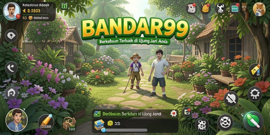 Gameplay menarik dari game berkebun BANDAR99 dengan berbagai aktivitas.