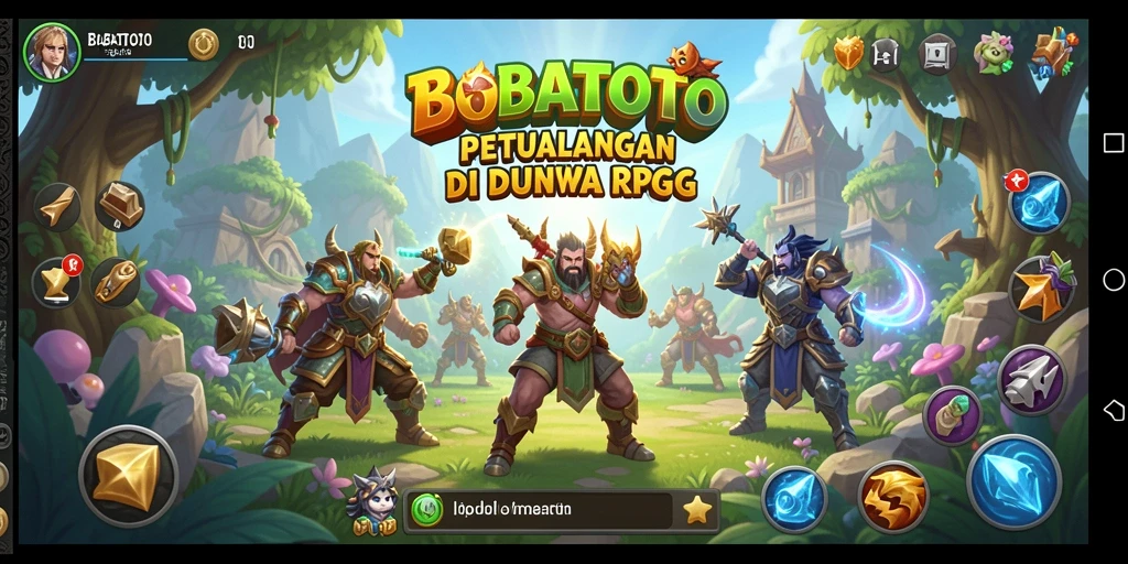 Tangkapan layar menunjukkan aksi pertarungan seru di BOBATOTO.