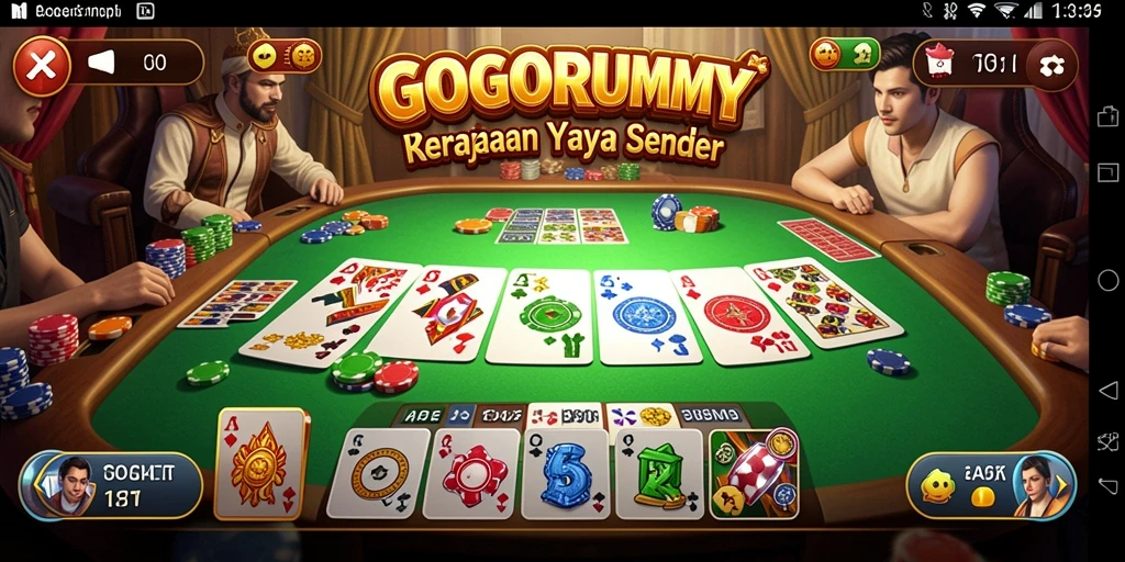 Tampilan gameplay GOGORUMMY yang menarik dan strategis.