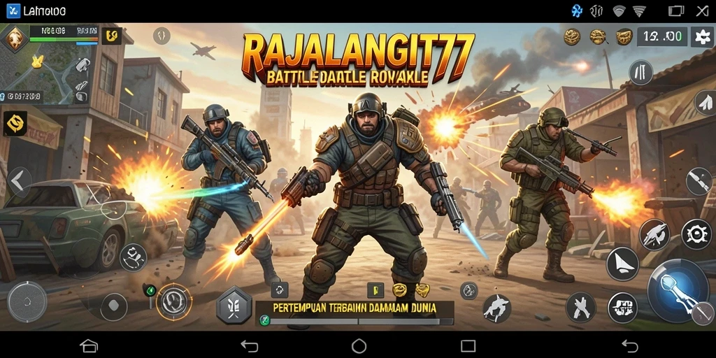 Gameplay seru dengan aksi menegangkan dalam RAJALANGIT77.
