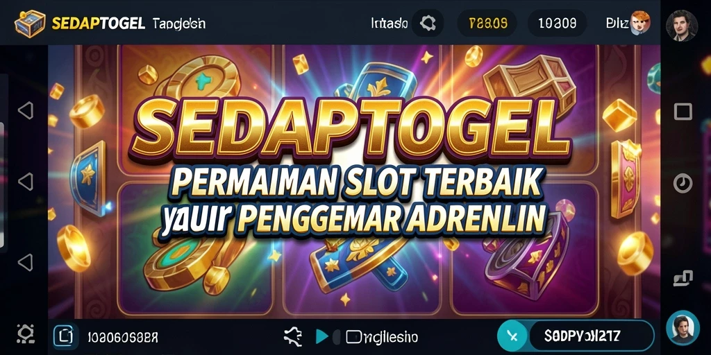 Tampilan menarik dari gameplay SEDAPTOGEL dalam bermain slot.